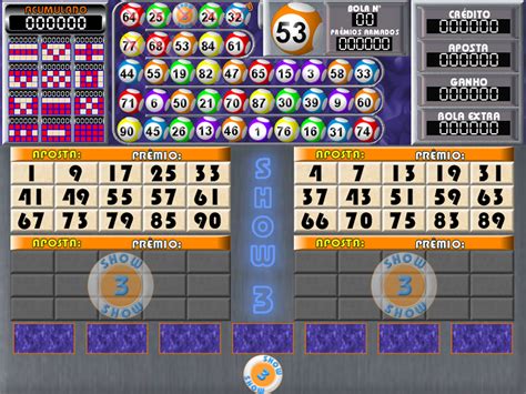 Show Ball Light, Bingo, Video Bingo, Bingo Online, Acumulado.